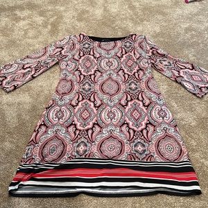 3/4 sleeve dress
